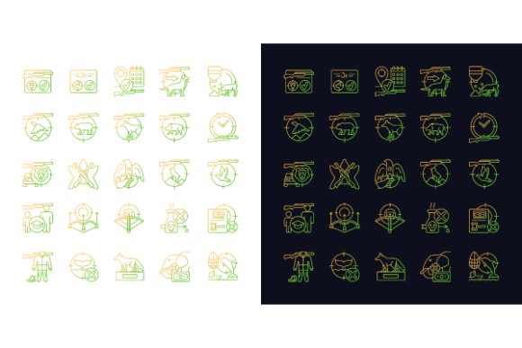 Hunting Gradient Icons Bundle: A Designer’s Practical Review for Real Client Projects