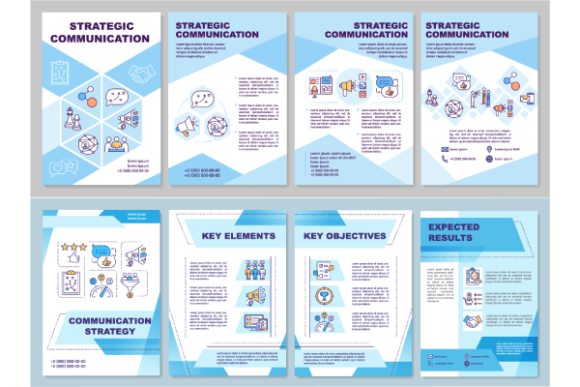 Strategic Communication Templates Bundle: Graphics Review